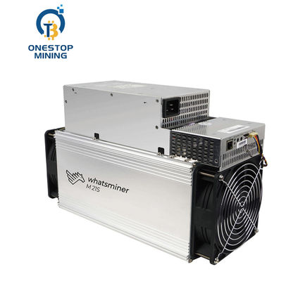 মাইক্রোবিটি Whatsminer M21s 50th/S সঙ্গে Psu Crypto Mining Server 60W/T BTC Asic Miner