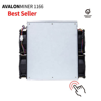 কম্পিউটারে BTC BSV BCH বিটকয়েন মাইনারের জন্য PSU সহ Avalon A1166 Pro Miner 81 তম সংস্করণ