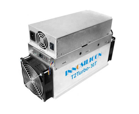 বিটকয়েন মাইনার ইনোসিলিকন T2t-30t 30 Th/S 2200w Psu লাভজনকতার সাথে উচ্চ