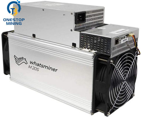 ব্যবহৃত/নতুন Whatsminer M20s 65th 48W Asic Btc মাইনিং মাইনার স্টকে আছে