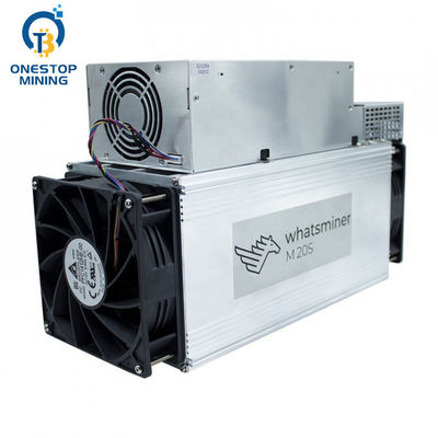 ব্যবহৃত/নতুন Whatsminer M20s 65th 48W Asic Btc মাইনিং মাইনার স্টকে আছে