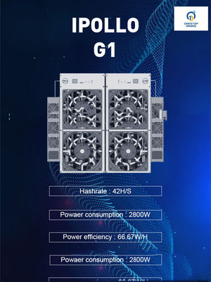 G1 মিনি Ipollo 2800W 40G/S Grin Coin Mining Asic Pool থেকে