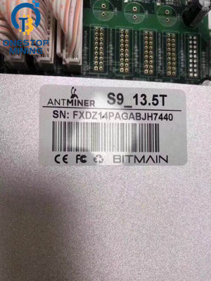 S9 13.5t Bitmain Antminer Asic Bitcoin Miner Sha-256 ক্রিপ্টো কয়েন মাইনিং মেশিন