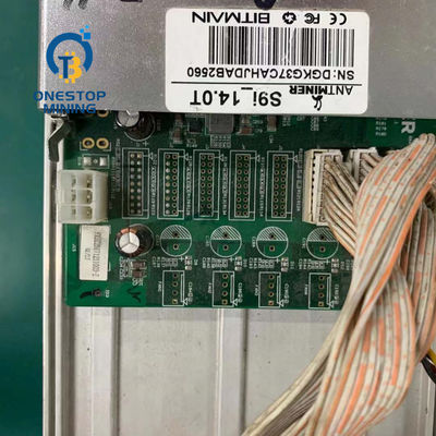 Antminer S9i 14t 16nm জুয়াল বিটমেইন বিটকয়েন মাইনার Asic Rig 1800W 208-240V