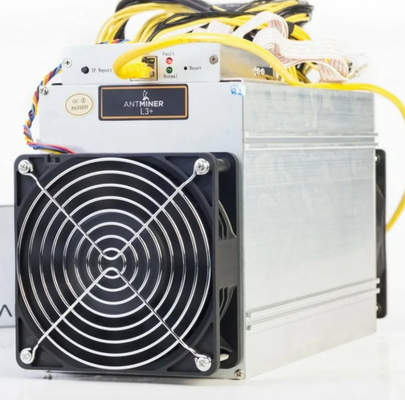 Antminer L3+ 504 Mh/S Litecoin Bitmain Miner Script Miner Asic