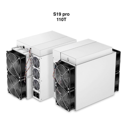 BTC মাইনার বিটমেইন অ্যান্টমাইনার S19 PRO 110T 3250w বিটকয়েন মাইনিং