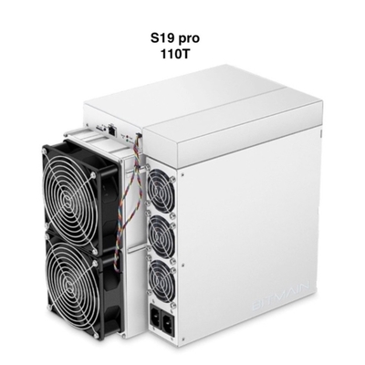 BTC মাইনার বিটমেইন অ্যান্টমাইনার S19 PRO 110T 3250w বিটকয়েন মাইনিং