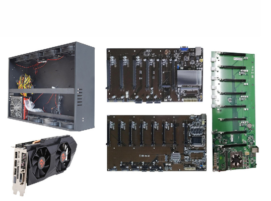 Gpus Miner 8 Gtx 1660 Ti 6Gb গিগাবাইট গ্রাফিক্স কার্ড Ethereum Miner Asic Rig
