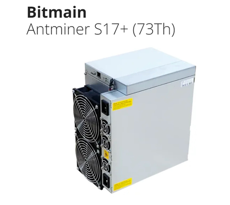 Bitmain Antminer S17+ 70T 73T 74T 76T Asic মাইনিং মেশিন BTC বিটকয়েন