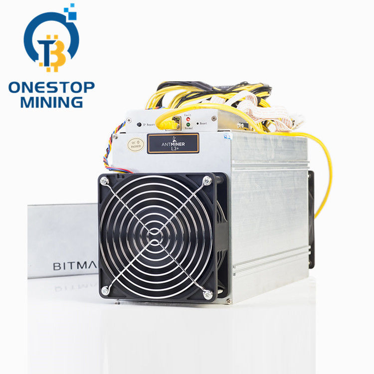 Antminer L3+ 504mh/S 1.6w/Mh Asic Litecoin Miner লাভজনকতা পাওয়ার সাপ্লাই সহ উচ্চ
