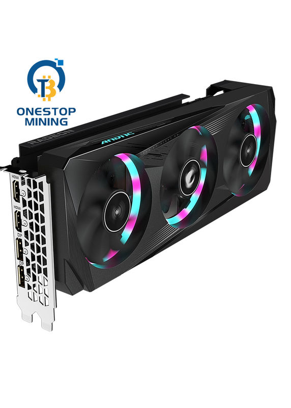গেমিংয়ের জন্য মাস্টার Radeon Rx 6700 Xt 12g Rx 6700 Xt 16gb Gpu গ্রাফিক কার্ড মাইনার