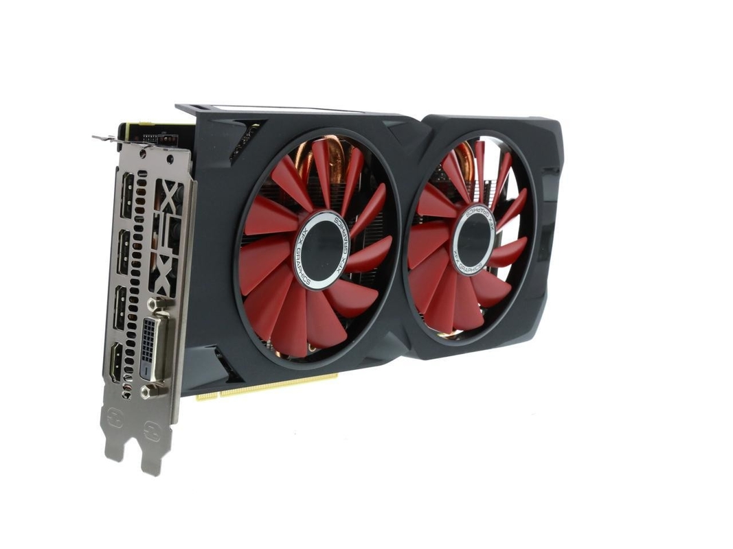 XFX AMD Radeon™ RX 580 GTS XXX সংস্করণ 8GB মাইনার GPU Eth Ethereum মাইনিং ভিডিও কার্ড